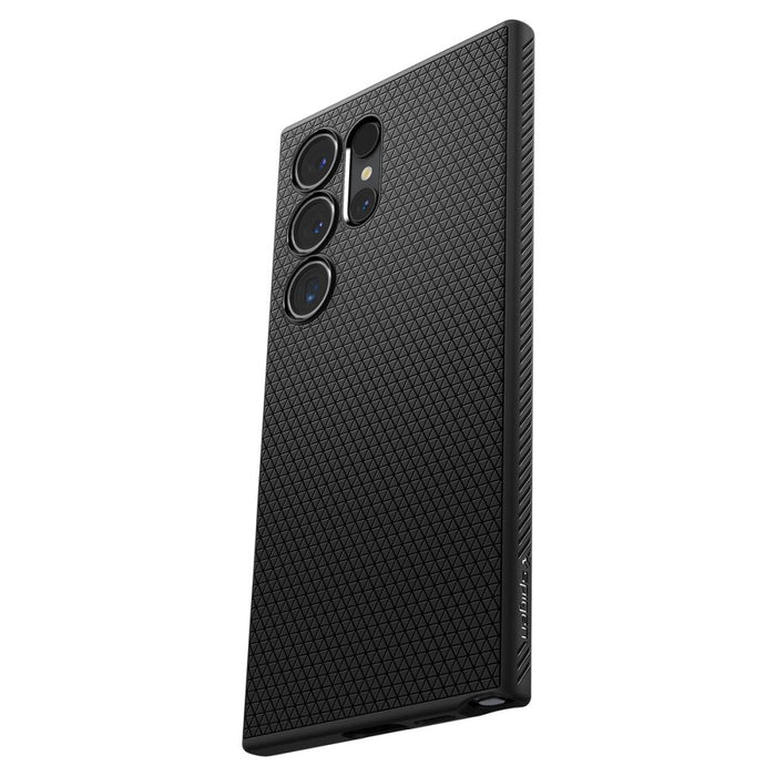 Spigen Liquid Air Case for Samsung Galaxy S24 Ultra - Matte Black