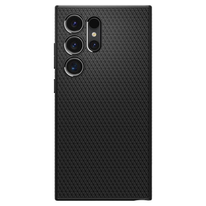 Spigen Liquid Air Case for Samsung Galaxy S24 Ultra - Matte Black