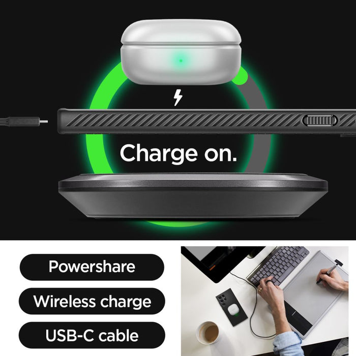 Spigen Liquid Air Case for Samsung Galaxy S24 Ultra - Matte Black