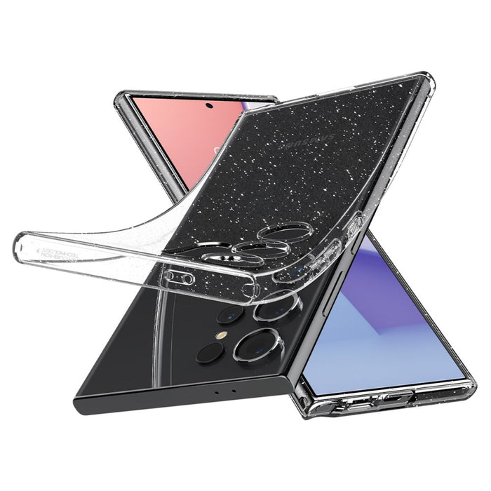 Spigen Liquid Crystal Case for Samsung Galaxy S24 Ultra - Clear Glitter