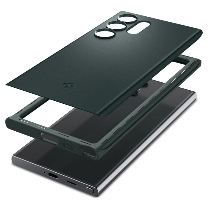 Spigen Thin Fit Case for Samsung Galaxy S24 Ultra - Dark Green
