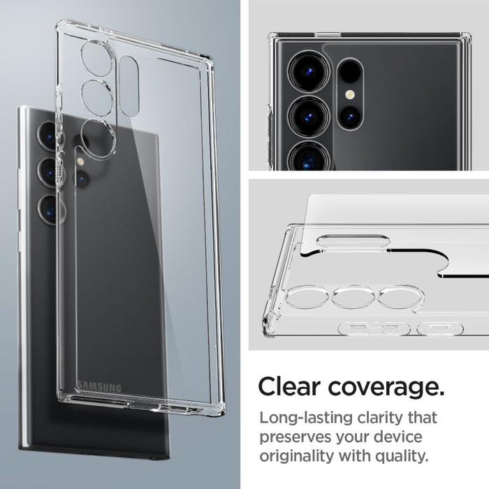 Spigen Ultra Hybrid Case for Samsung Galaxy S24 Ultra - Transparent