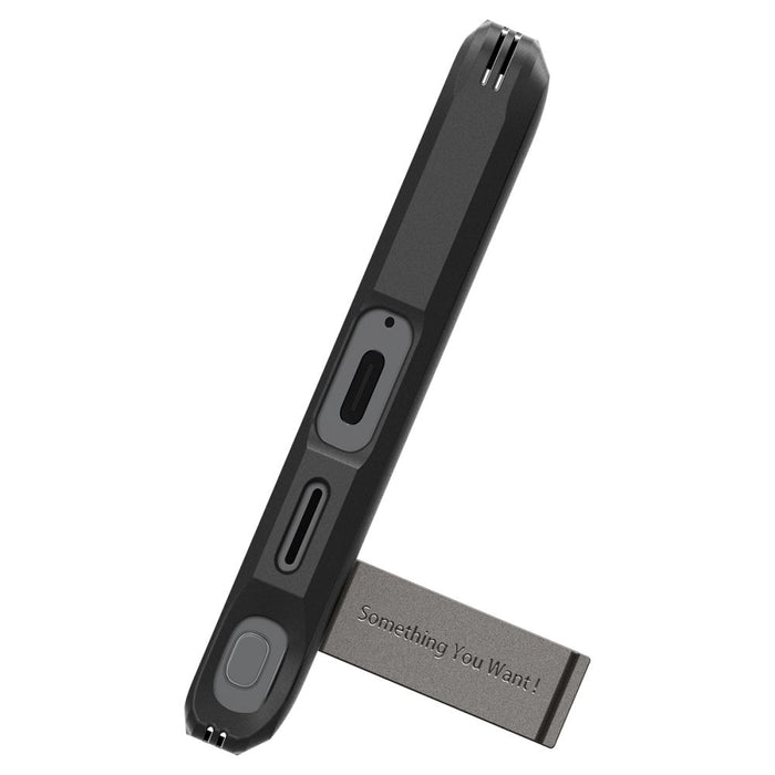 Spigen Tough Armor Case for Samsung Galaxy S24 Ultra - Metallic Gray