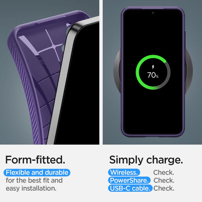 Spigen Liquid Air Case for Samsung Galaxy S24 - Purple