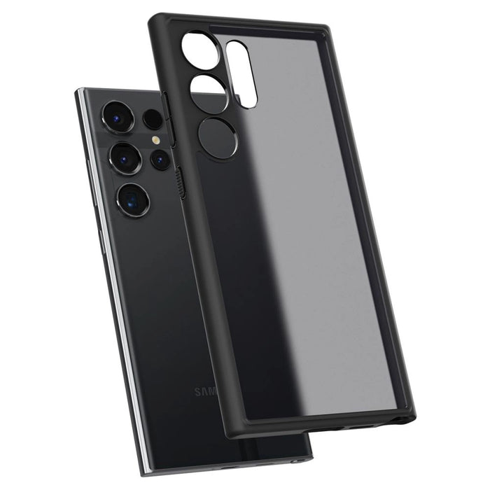 Spigen Ultra Hybrid Case for Samsung Galaxy S24 Ultra - Clear Black