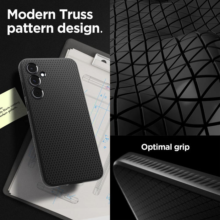 Spigen Liquid Air Case for Samsung Galaxy A55 5G - Matte Black