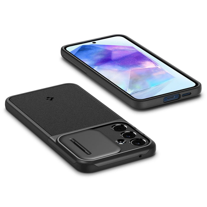 Spigen Optik Armor Case for Samsung Galaxy A55 5G - Black