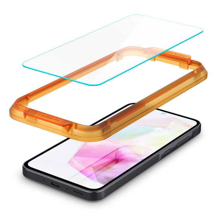 Spigen Glass tR AlignMaster 2 Pack - Samsung Galaxy A35