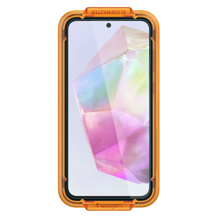 Spigen Glass tR AlignMaster 2 Pack - Samsung Galaxy A35