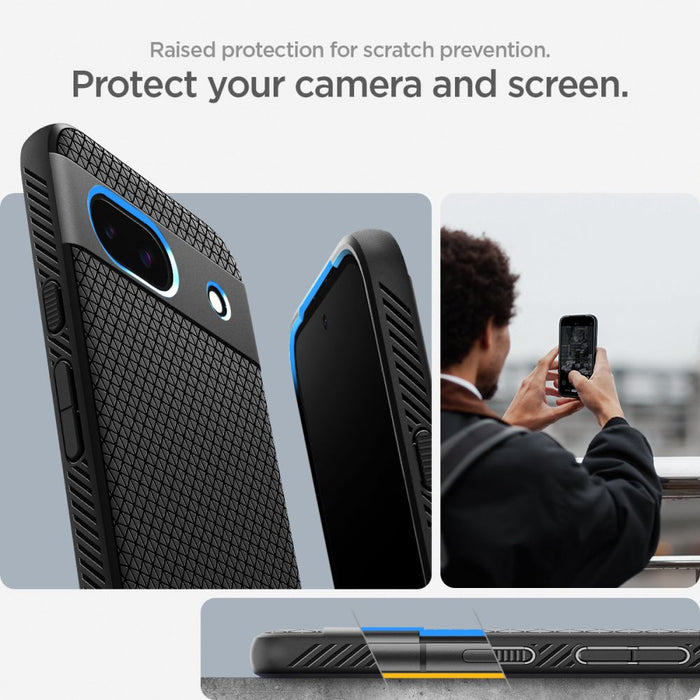 Spigen Liquid Air Case for Google Pixel 8A - Matte Black