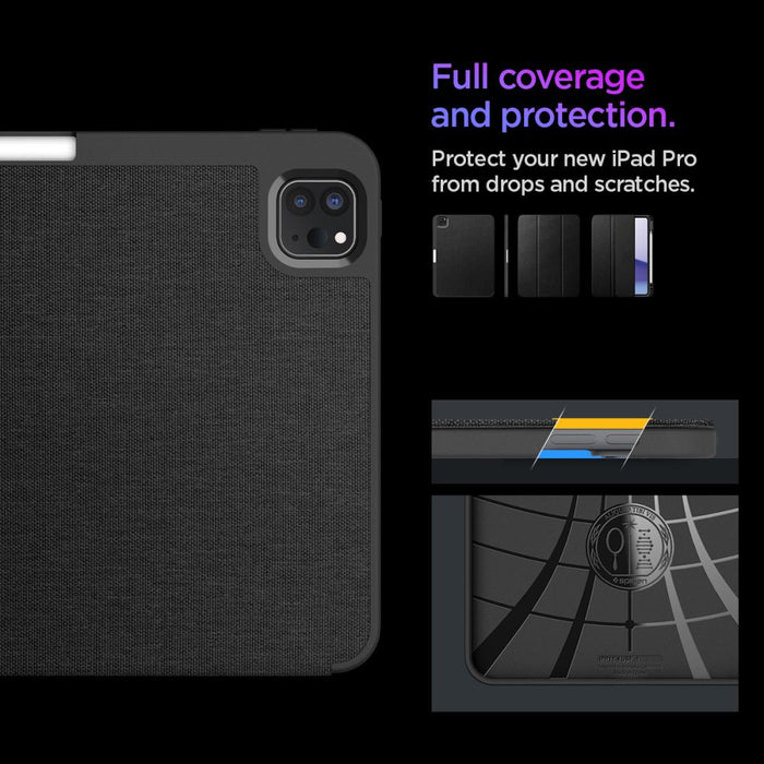 Spigen Urban Fit iPad Pro 11" 2024 Case - Black