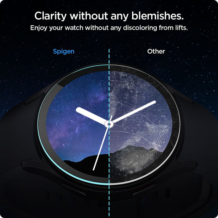 Spigen Glas.tR EZ Fit tempered glass for Samsung Galaxy Watch 7 (44 mm) - 2 pcs.