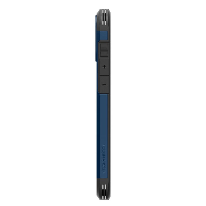 Spigen Tough Armor MagSafe case with stand for iPhone 16 - blue