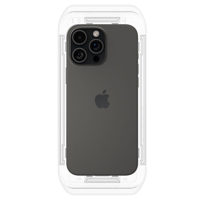 Spigen Glas.tR EZ Fit Privacy Tempered Glass for iPhone 16 Pro / 17 / 17 Pro - 2 pcs.