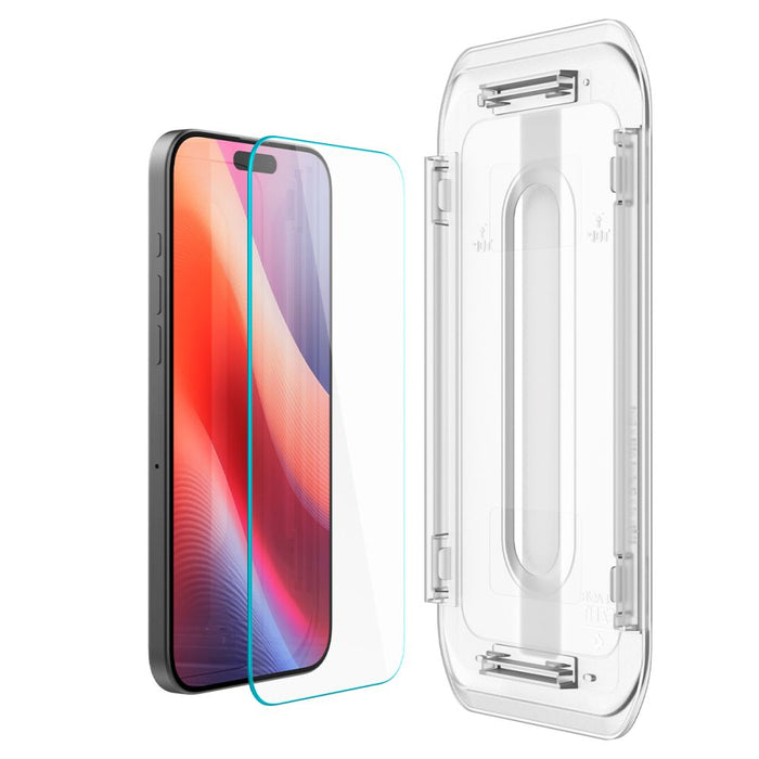 Spigen Glas.tR EZ Fit Tempered Glass for iPhone 16 Pro / 17 / 17 Pro - 2 pcs.