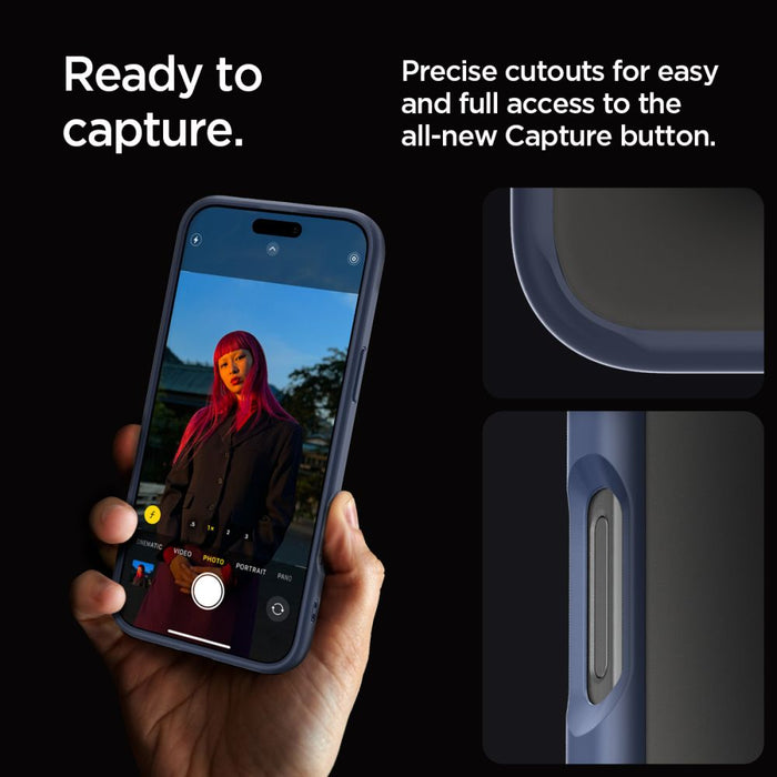 Spigen Ultra Hybrid iPhone 16 Pro Case - Blue