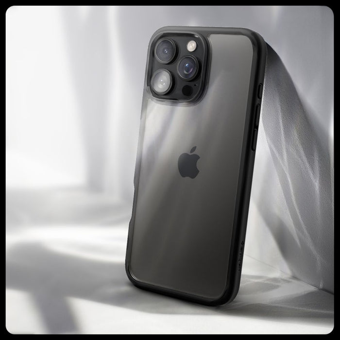 Spigen Ultra Hybrid iPhone 16 Pro Case - Matte Black