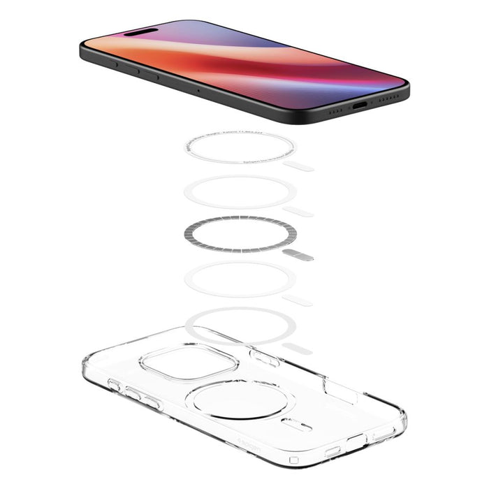 Spigen Liquid Crystal Mag MagSafe iPhone 16 Pro Case - Clear
