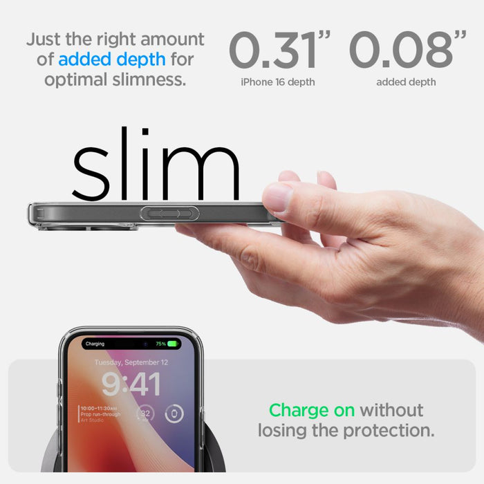 Spigen Ultra Hybrid iPhone 16 Plus Case - Clear
