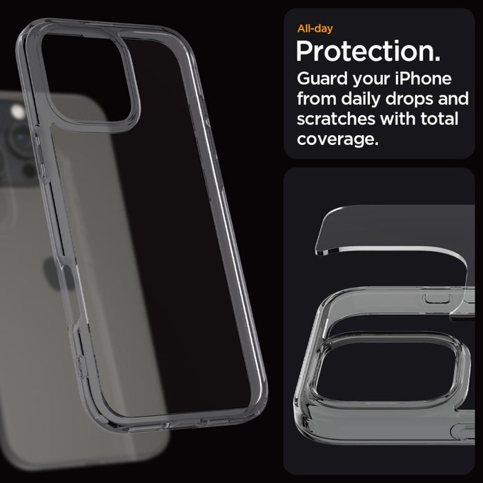 Spigen Ultra Hybrid Case for iPhone 16 Pro Max - Clear