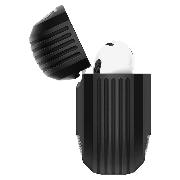 Spigen Rugged Armor Case for AirPods 4 - Black