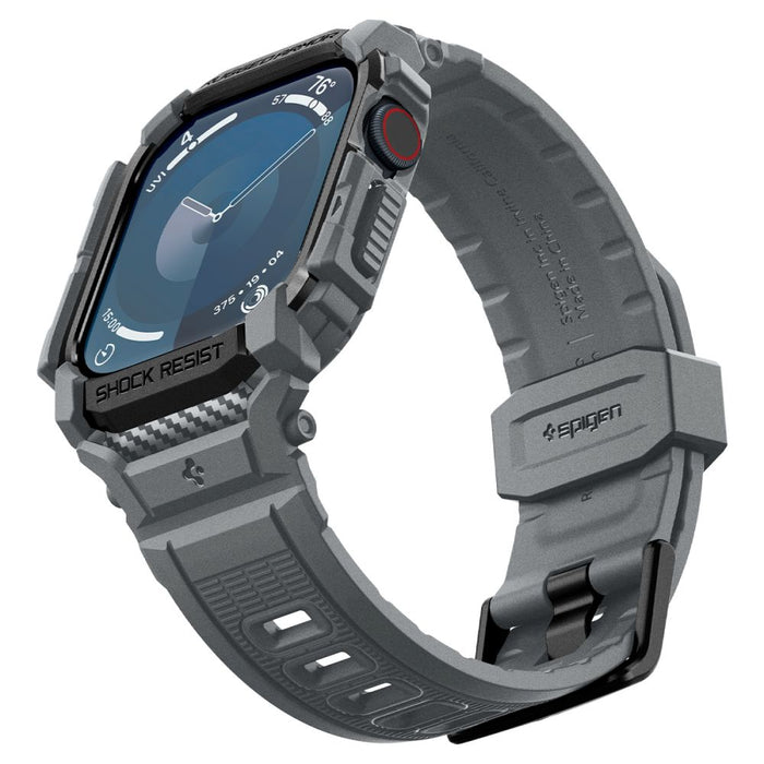 Spigen Rugged Armor Case for Apple Watch 10 46mm - Gray