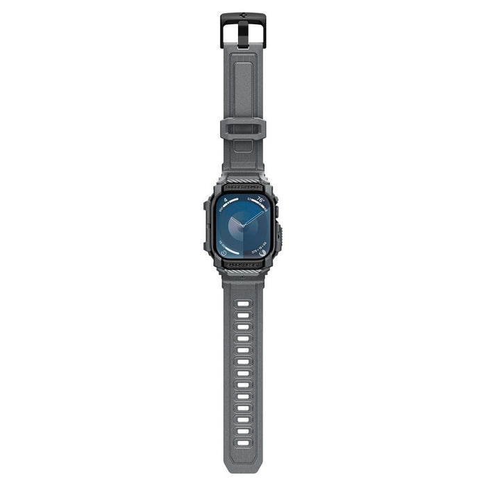 Spigen Rugged Armor Case for Apple Watch 10 46mm - Gray