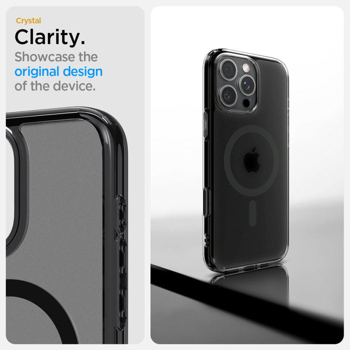 Spigen Ultra Hybrid "T" MagSafe Case for iPhone 16 Pro Max - Black
