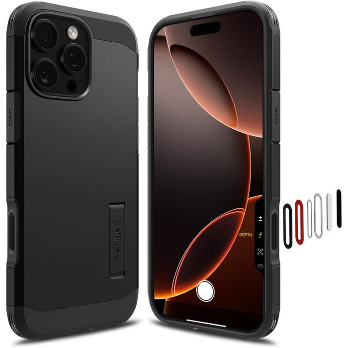 Spigen Tough Armor "T" MagSafe case for iPhone 16 Pro - black