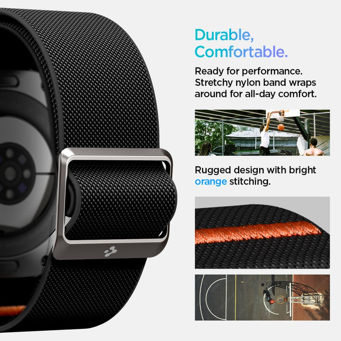 Spigen Fit Lite Strap for Galaxy Watch Ultra 47mm - Black
