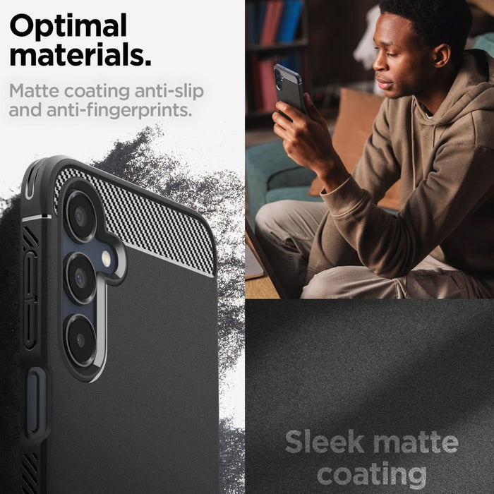 Spigen Rugged Armor Case for Samsung Galaxy A16 4G / 5G - Black