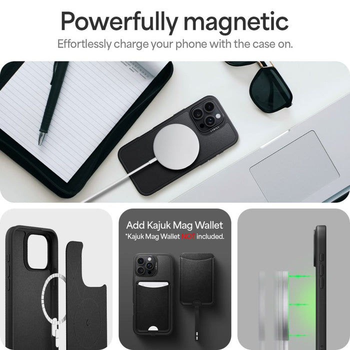 Spigen Cyrill Kajuk iPhone 16 Pro Case - Black