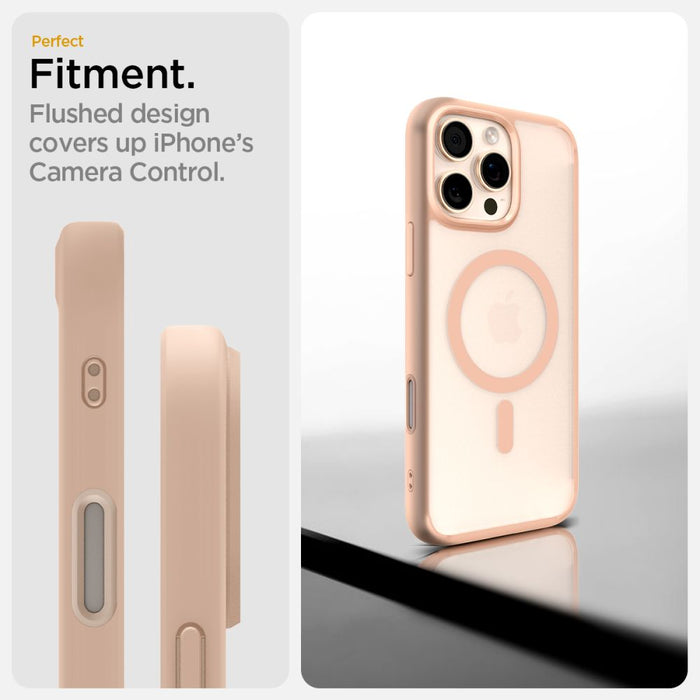 Spigen Ultra Hybrid ”T” Magsafe iPhone 16 Pro Case - Pink