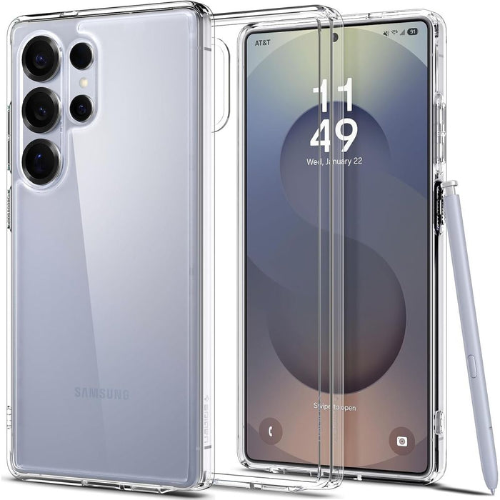 Spigen Ultra Hybrid Case for Samsung Galaxy S25 Ultra - Transparent