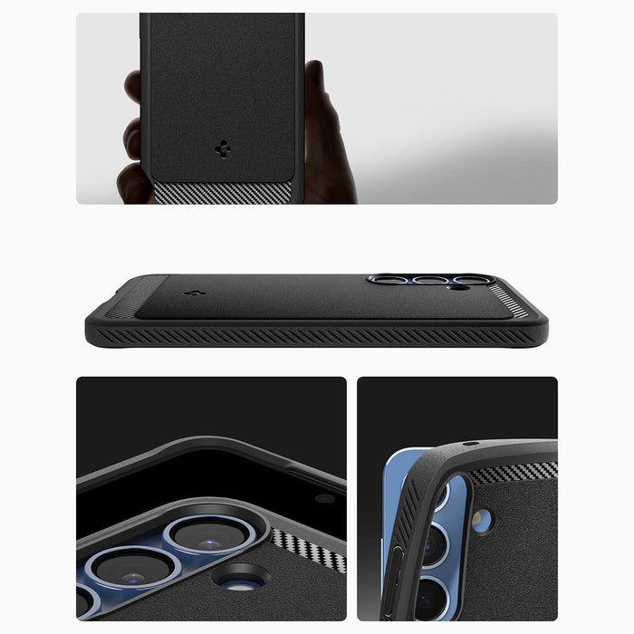 Spigen Rugged Armor Mag MagSafe Case for Samsung Galaxy S25+ - Matte Black
