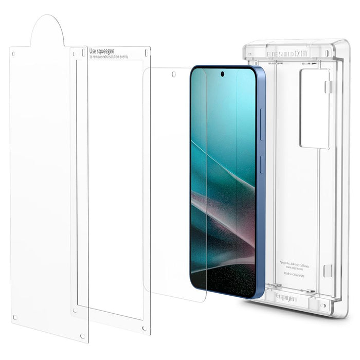 Spigen ELITE SHIELD EZ FIT Hybrid Glass for Samsung Galaxy S25+ - Transparent