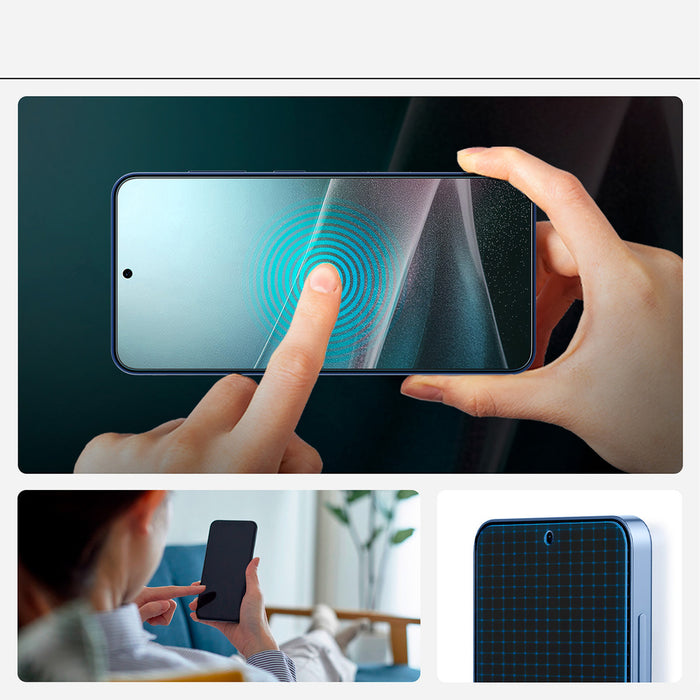 Spigen ELITE SHIELD EZ FIT Hybrid Glass for Samsung Galaxy S25+ - Transparent