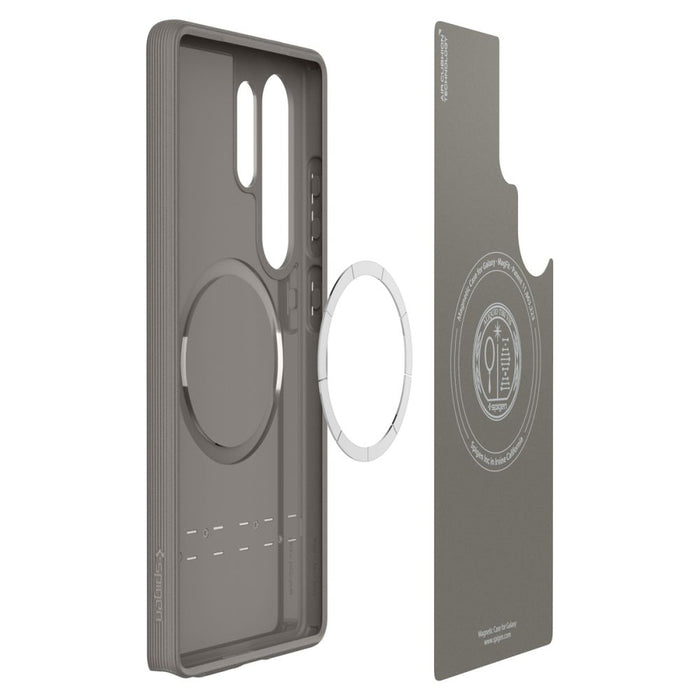 Caseology Parallax Mag MagSafe Case for Samsung Galaxy S25 Ultra - Gray