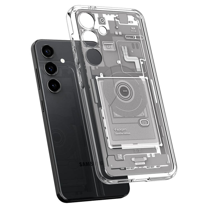 Spigen Ultra Hybrid Case for Samsung Galaxy S24 Zero One - White