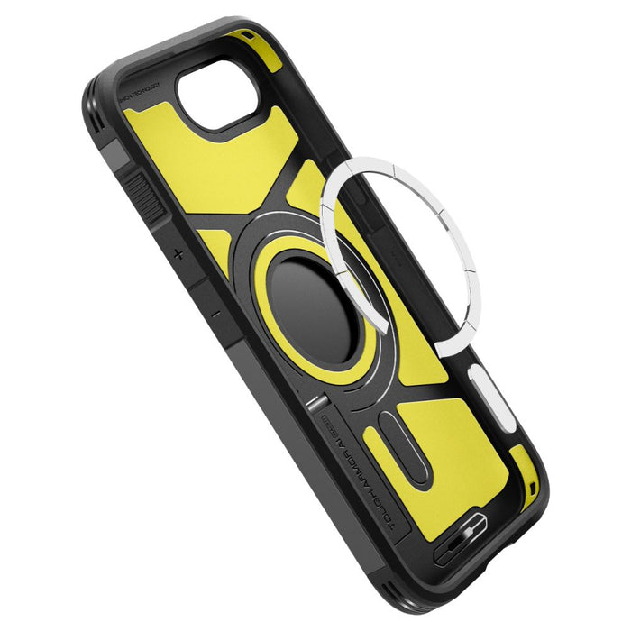 Spigen Tough Armor Case with MagSafe for iPhone 16e / 17e with Stand - Black