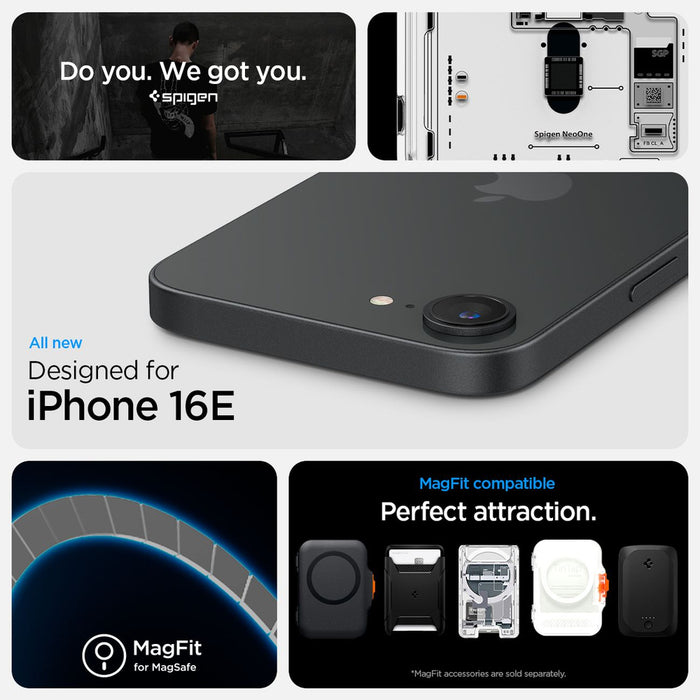 Spigen Ultra Hybrid MagSafe Case for iPhone 16e / 17e Neo One - Clear