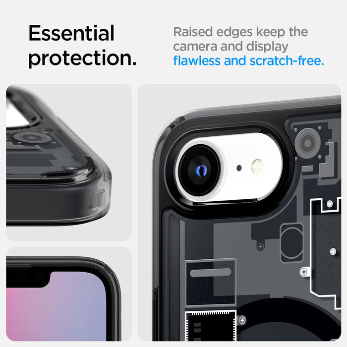 Spigen Ultra Hybrid MagSafe Case for iPhone 16e / 17e Zero One - Black