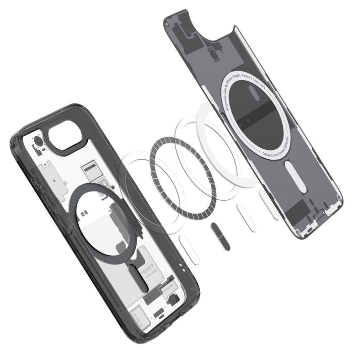 Spigen Ultra Hybrid MagSafe Case for iPhone 16e / 17e Zero One - Black