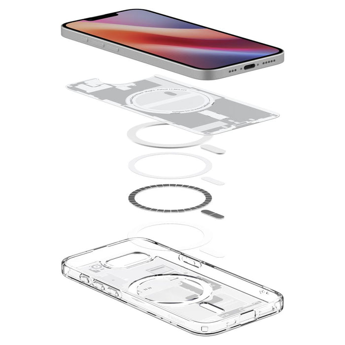 Spigen Ultra Hybrid MagSafe Case for iPhone 16e / 17e Zero One - White