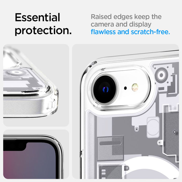 Spigen Ultra Hybrid MagSafe Case for iPhone 16e / 17e Zero One - White