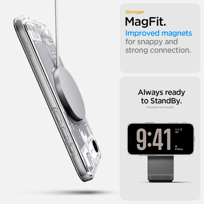 Spigen Ultra Hybrid MagSafe Case for iPhone 16e / 17e Zero One - White