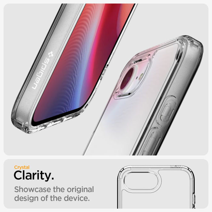 Spigen Ultra Hybrid Case for iPhone 16e / 17e - Transparent