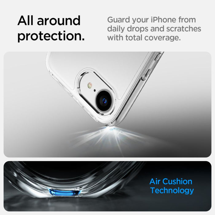 Spigen Ultra Hybrid Case for iPhone 16e / 17e - Transparent