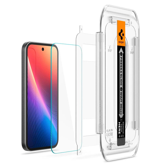Spigen Glas.TR &quot;Ez Fit&quot; Tempered Glass 2-pack for Google Pixel 9A - Clear