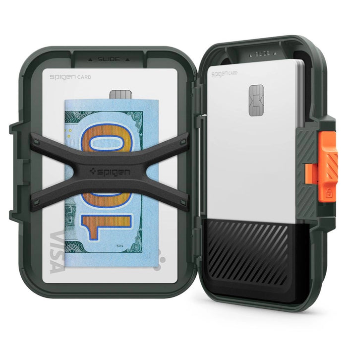 Spigen Lock Fit MagSafe Card Case - Green